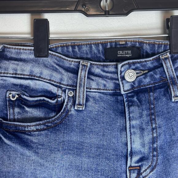 True Religion Blue Straight Leg Jeans - Picture 5 of 10